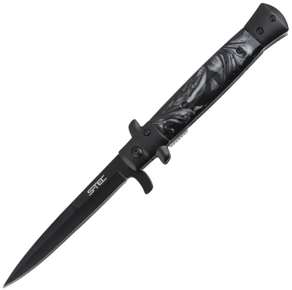 S-TEC Stiletto Linerlock A-O Black STT27333722