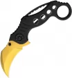 S-TEC Karambit Linerlock A/O Gold - STT2734GD