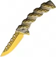 S-TEC Chain Linerlock A/O Gold - STT277288GD