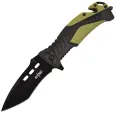 S-TEC Rescue Linerlock A/O Green - STTS015GN