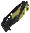 S-TEC Rescue Linerlock A-O Green STTS015GN