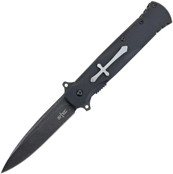 S-TEC Cross Linerlock A-O Black STTS017