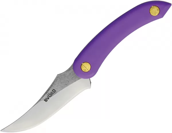 Svord AM Kiwi Fixed Blade Purple knives SVAMKIPP