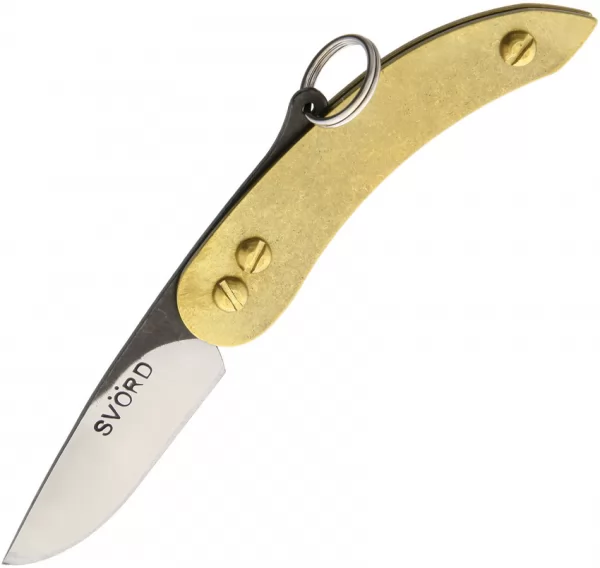 Svord Peasant Micro Brass knives SVPKMB