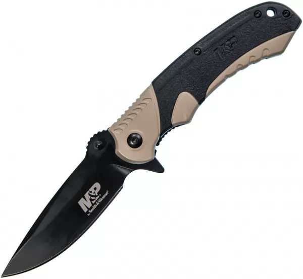 Smith & Wesson Linerlock Black-Tan SW1085908