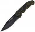 Smith & Wesson Linerlock A/O Green/Black - SW1100058