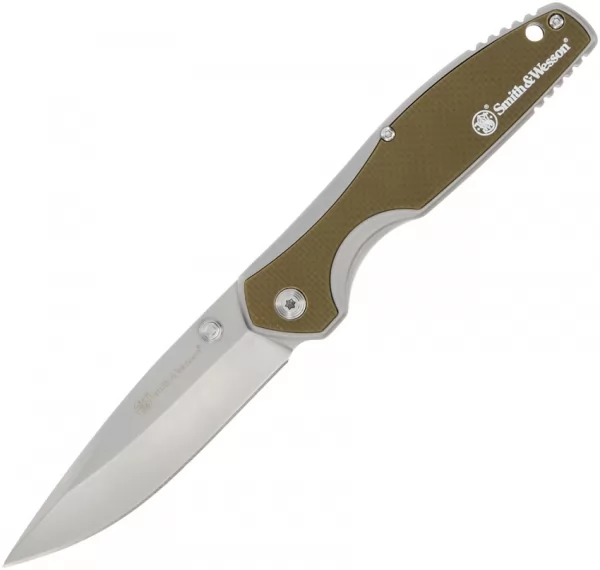 Smith & Wesson Cleft Linerlock A-O Tan SW1122572