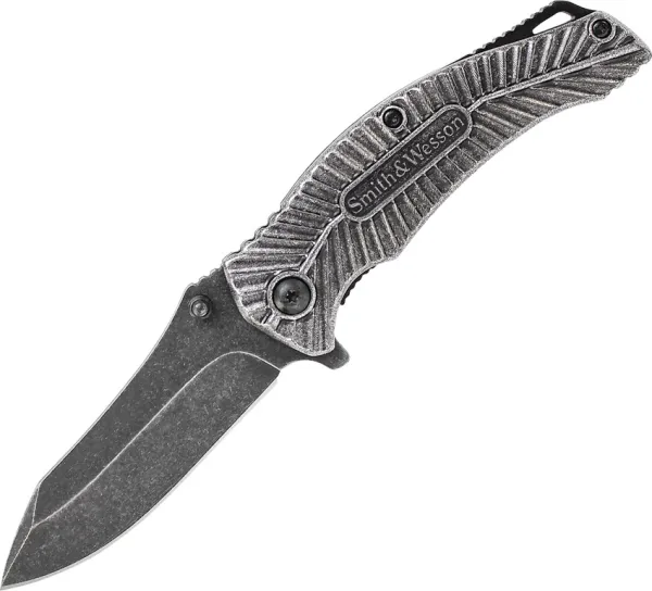 Smith & Wesson Stonewash Linerlock SW116