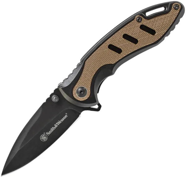 Smith & Wesson Linerlock Brown SW117BR