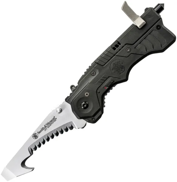 Smith & Wesson Rescue Linerlock A-O Knives SW911N