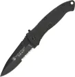 Smith & Wesson Large Black SWAT Linerlock A/O - SWATLBS