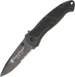 Smith & Wesson Black SWAT Linerlock A/O - SWATMBS