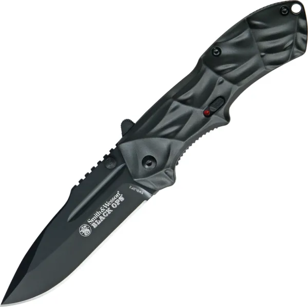 Smith & Wesson Black Ops Linerlock A-O Knives SWBLOP3