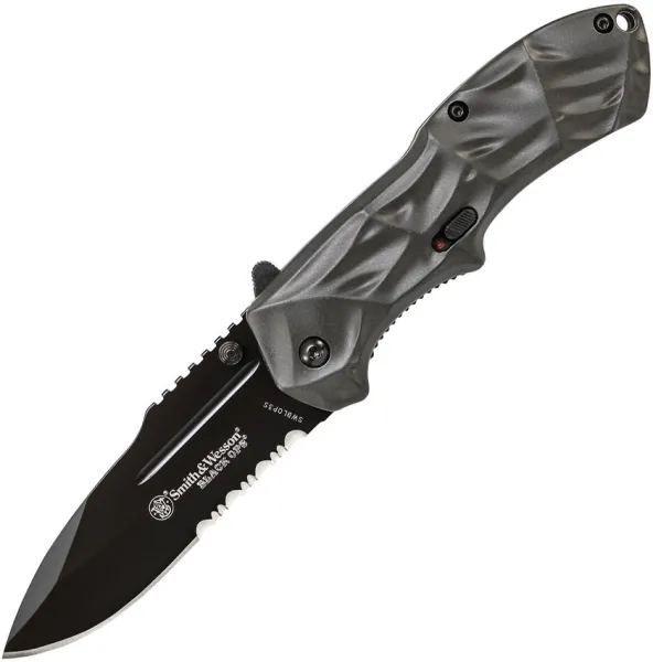Smith & Wesson Black Ops Linerlock A-O Knives SWBLOP3S