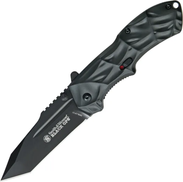 Smith & Wesson Black Ops Linerlock A-O Knives SWBLOP3T