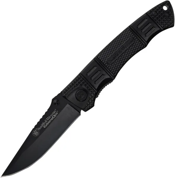 Smith & Wesson Extreme Ops Linerlock Black Knives SWEX3