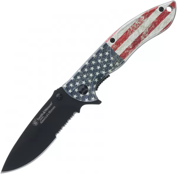 Smith & Wesson Americas Heroes Linerlock SWP1189842