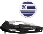 Smith & Wesson Linerlock with Challenge Coin SWP1208867