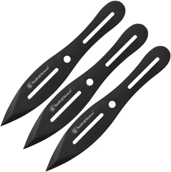 Smith & Wesson Throwing Knives Three Piece SWTK8BCP