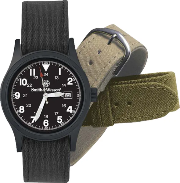 Smith & Wesson Military Watch Knives SWW1464BLK