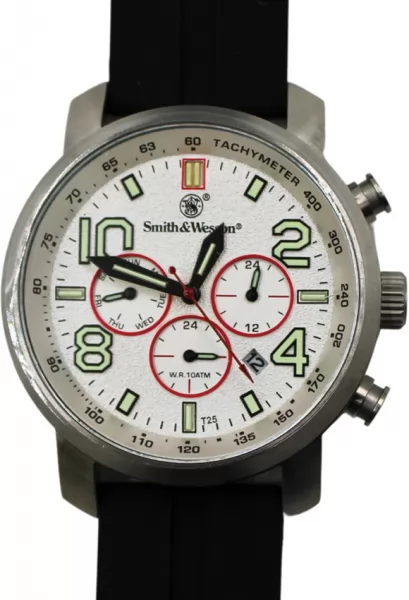 Smith & Wesson Tritium Chronograph Watch SWW1500GRY