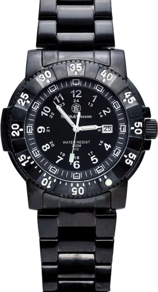 Smith & Wesson Commander Tritium Watch Knives SWW357BSS