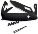 Swiza SH03 Swiss Pocket Knife Black - SZA0331010