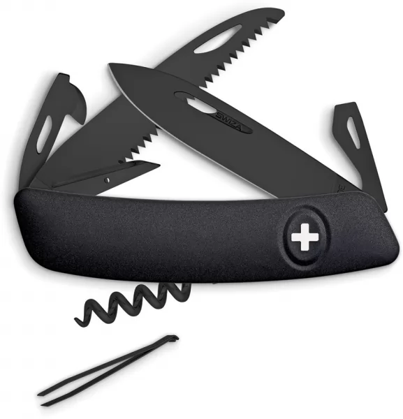 Swiza D05 Swiss Pocket Knife Black SZA0531010