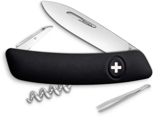 Swiza D01 Swiss Pocket Knife Black SZA1010