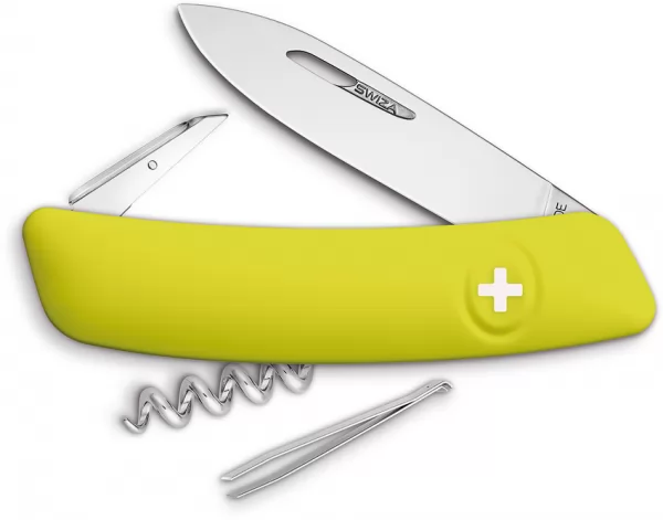 Swiza D01 Swiss Pocket Knife Yellow SZA101080