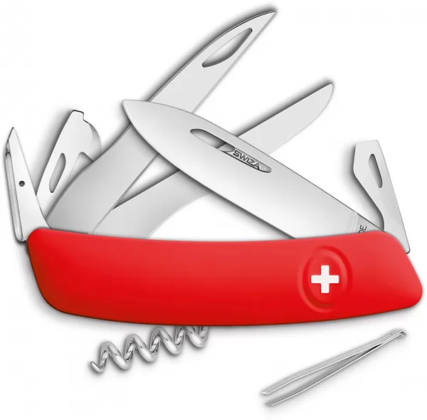 Swiza D07 Swiss Pocket Knife Red SZA1101000