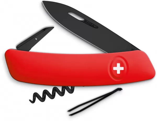 Swiza D01 Swiss Pocket Knife Red SZA131000