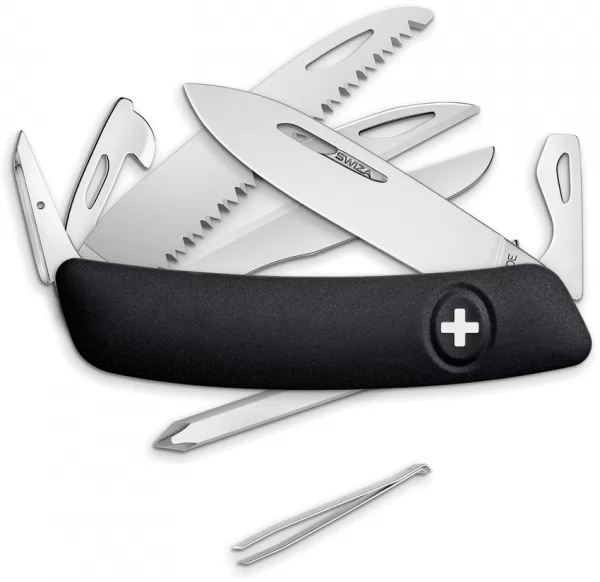 Swiza D10 Pocket Knife Black SZA1401010