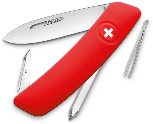 Swiza D02 Swiss Pocket Knife Red SZA2000
