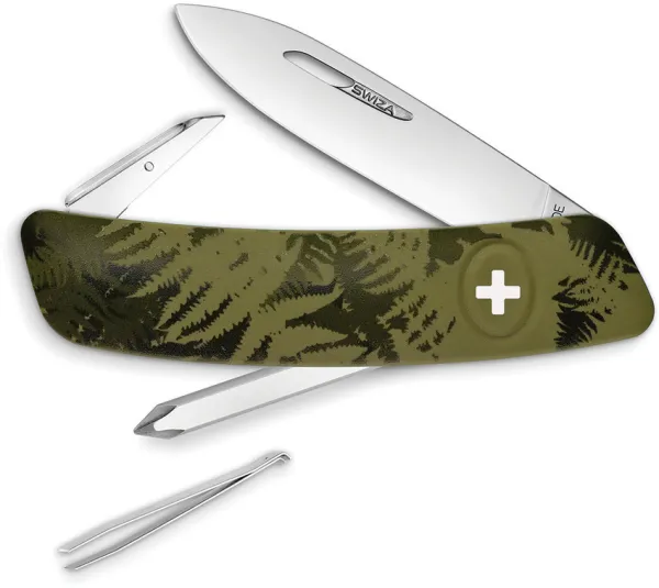 Swiza C02 Button Lock Green Camo SZA202050