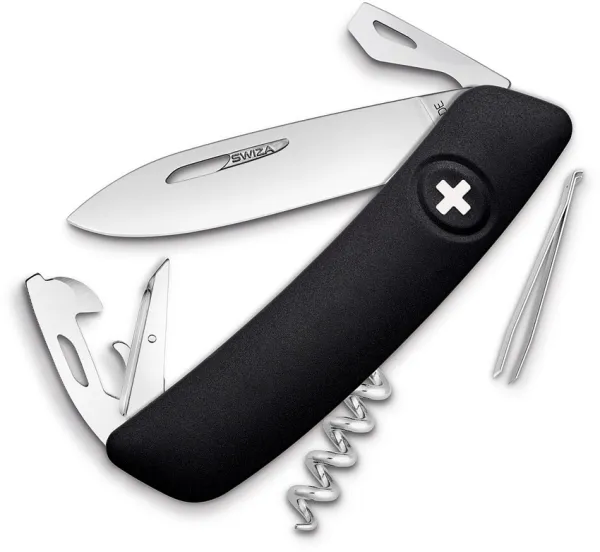 Swiza D03 Swiss Pocket Knife Black SZA3010