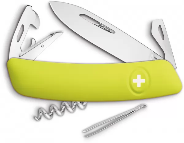 Swiza D03 Swiss Pocket Knife Yellow SZA301080