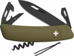 Swiza D03 Swiss Pocket Knife Olive - SZA331050