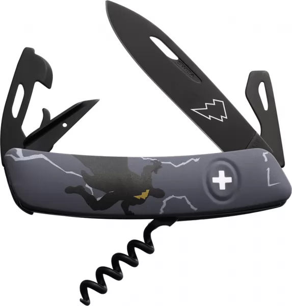 Swiza D03 Pocket Knife Black Adam SZA33BLA01