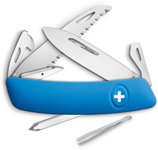 Swiza D06 Swiss Pocket Knife Blue SZA601030