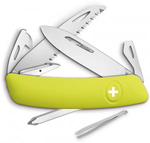 Swiza D06 Swiss Pocket Knife Yellow SZA601080