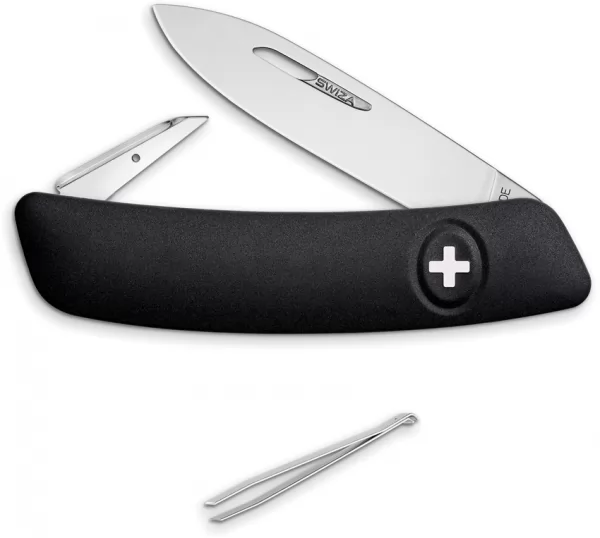 Swiza D00 Pocket Knife Black SZA9001010