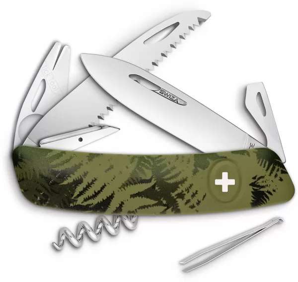 Swiza TT05 Tick Tool Olive Fern SZA902050