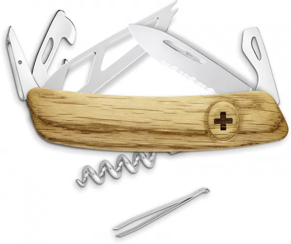 Swiza CH05T Cheese Knife Walnut SZAC0506330