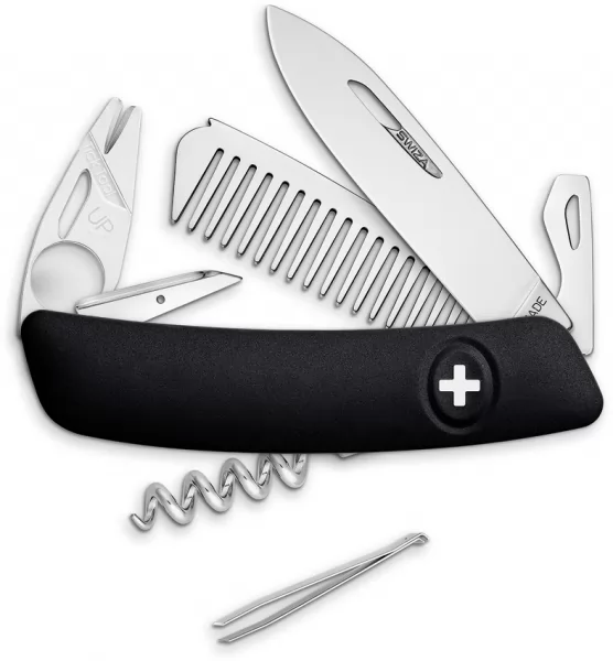 Swiza Pet and Outdoor Knife Black SZAC0901010