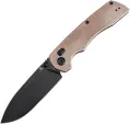 Tenable Knives Kryo Crossbar Lock Brn Micarta - T1001V5
