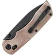 Tenable Knives Kryo Crossbar Lock Brn Micarta T1001V5