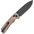 Tenable Knives Kryo Crossbar Lock Brn Micarta T1001V5
