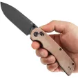 Tenable Knives Kryo Crossbar Lock Brn Micarta T1001V5