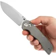 Tenable Knives Kryo Crossbar Lock Grn Micarta T1001V6